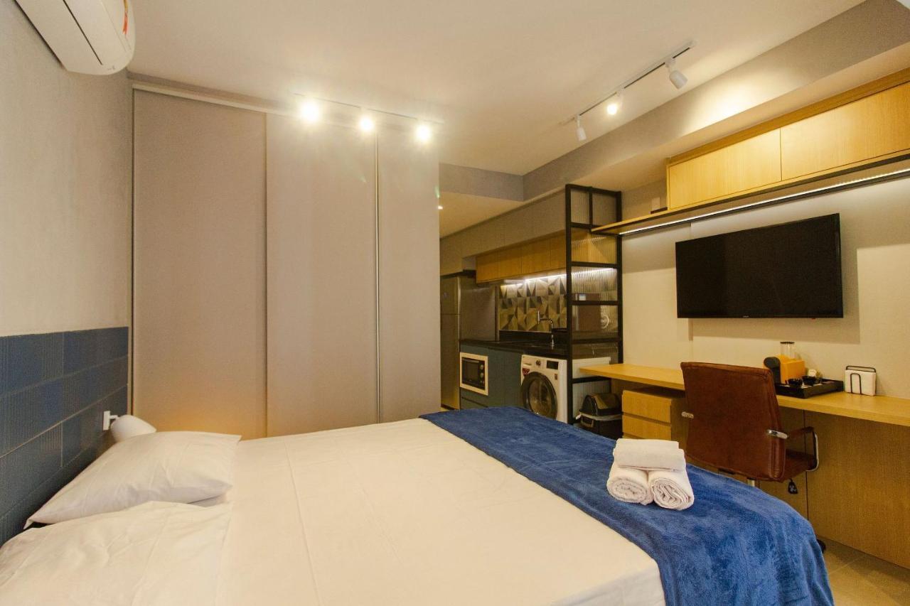 Studio novíssimo com Academia, Piscina no Rooftop, Wifi, Coworking, Próximo a Avenida Paulista São Paulo Exterior foto