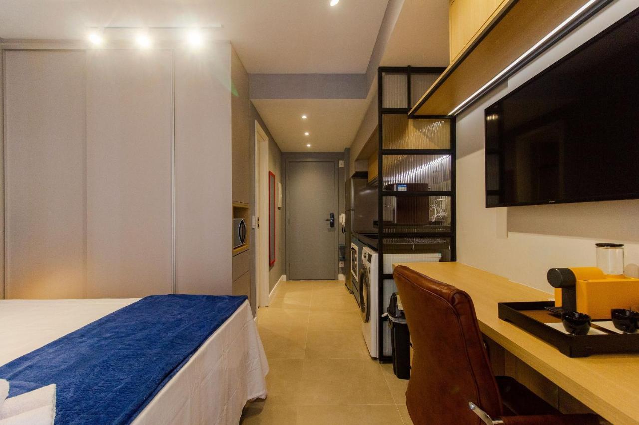 Studio novíssimo com Academia, Piscina no Rooftop, Wifi, Coworking, Próximo a Avenida Paulista São Paulo Exterior foto