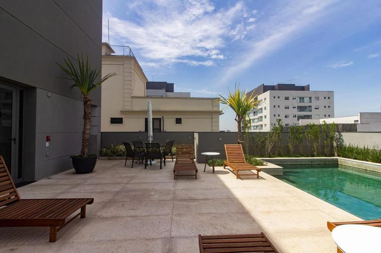 Studio novíssimo com Academia, Piscina no Rooftop, Wifi, Coworking, Próximo a Avenida Paulista São Paulo Exterior foto